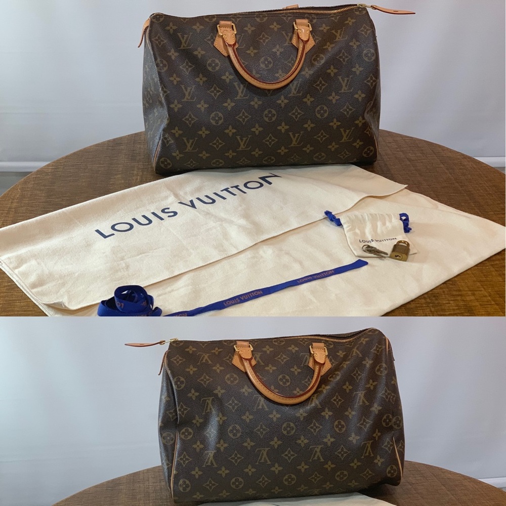 Authentic Louis Vuitton Speedy 35 Monogram